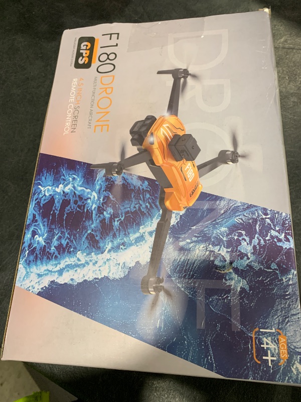 Photo 1 of GPS Drone with 4K Camera for Adults, 4.5" Remote Control Screen, Auto Return, Auto Obstacle Avoidance, 22 Min Flight, Foldable FPV RC Quadcopter with Follow Me, Waypoint Fly, Gift for Beginners