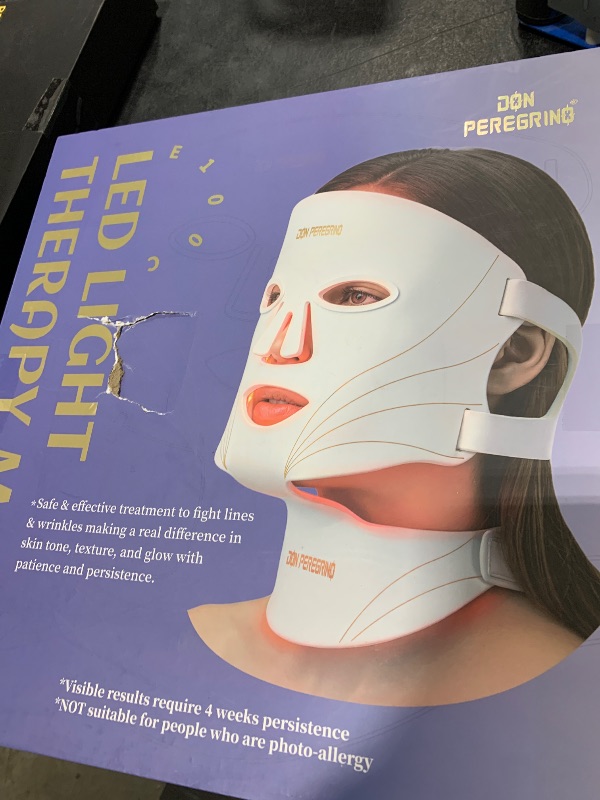 Photo 1 of Red Light Therapy Mask for Face and Neck Full Coverage by DON PEREGRINO