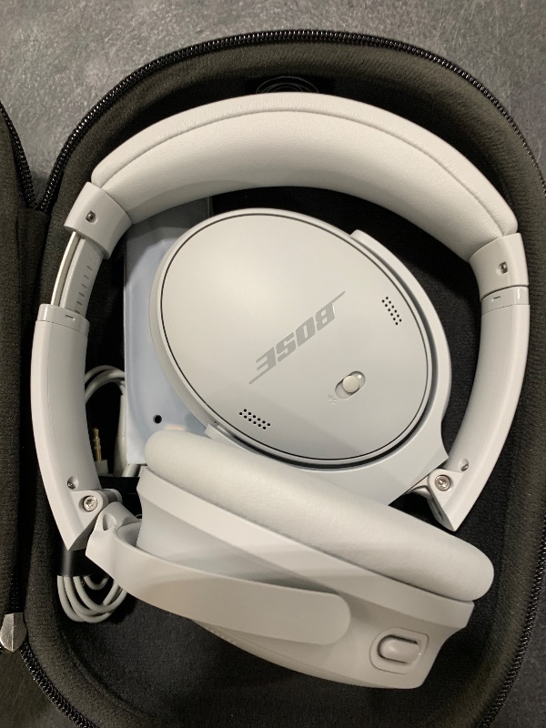 Photo 1 of Bose QuietComfort Headphones - Wireless Bluetooth Headphones, Active Over Ear Noise Cancelling and Mic, USB-C Charging, Deep Bass, Up to 24 Hours of Playtime, 