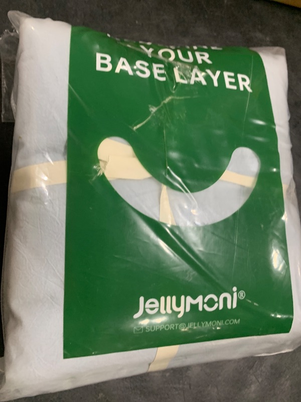 Photo 1 of JELLYMONI 100% Cotton King Duvet Cover Set, Washed Linen-Like Texture