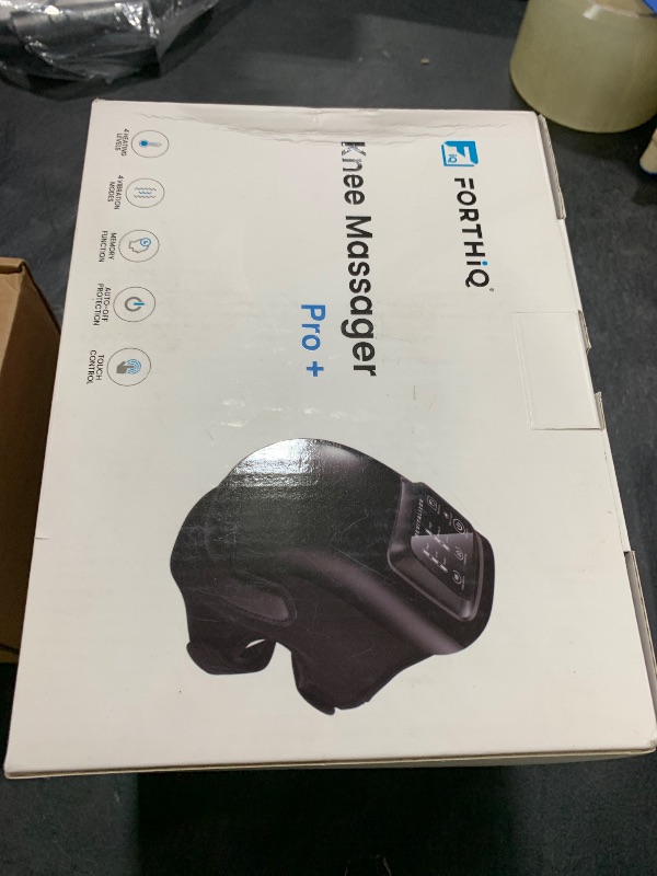 Photo 1 of FORTHiQ Knee Massager Pro+ for Pain Relief with Heat and Dual Red Light Therapy, Adjustable Straps, Memory Function, Relax Tight Muscles, Ideal Gift for Men & Women, FSA-HSA Eligible