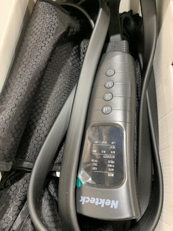 Photo 1 of Nekteck Leg Compression Massager with Heat for Circulation and Pain Relief
