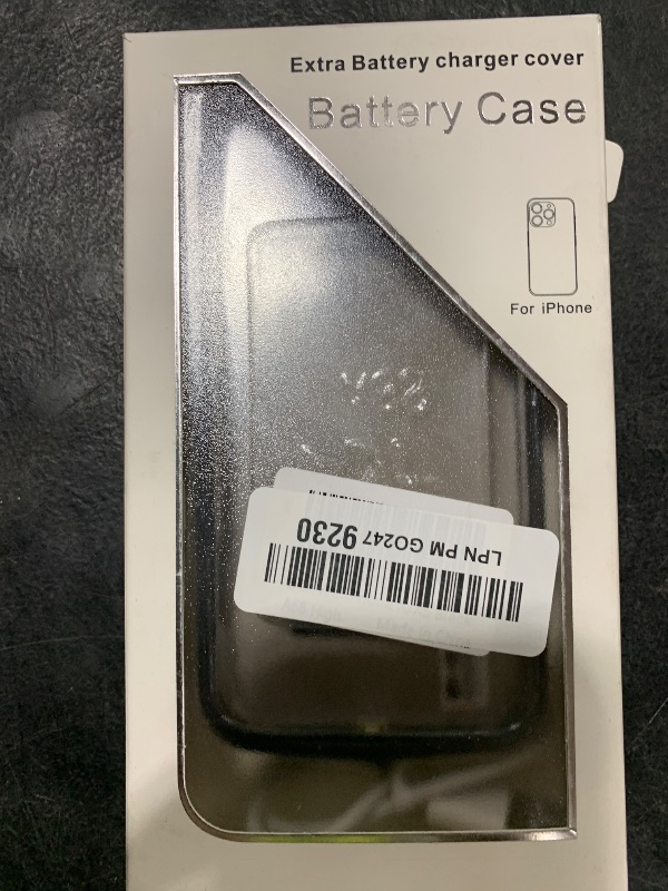 Photo 1 of Battery Case for iPhone X/XS, [10000mAh] Enhanced Rechargeable Portable Protective Qi Wireless Charger Case Battery Support CarPlay Wireless Charging Case Compatible with iPhone X/XS (5.8 inch)-Black
