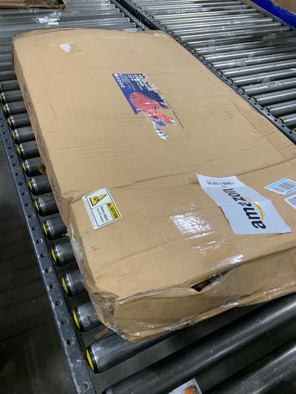 Photo 1 of Pro-LifT C-6048 Mechanic Plastic Creeper 48 Inch - Blow Molded Ergonomic HDPE Body with Padded Headrest & Dual Tool Trays - 440 Lbs Capacity Red