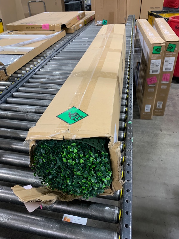 Photo 1 of ODTORY Artificial Ivy Privacy Fence Wall Screen: 6FT X 12FT (72 sqft)
