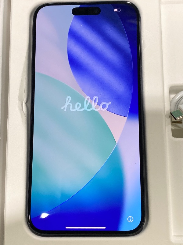 Photo 1 of Apple iPhone 15 Pro Max, 256GB, Blue Titanium - Unlocked (Renewed)