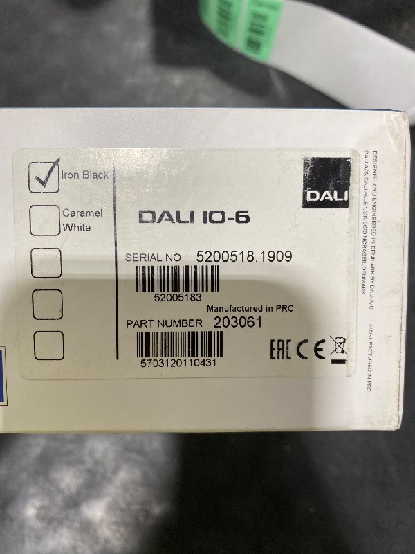 Photo 1 of DALI IO-6 Premium Wireless Over-The-Ear ANC Headphones - Iron Black