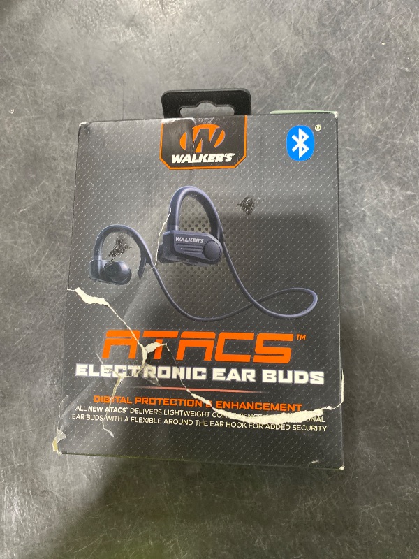 Photo 1 of Walker's Shooting Ear & Hearing Protection Sport Electronic Bluetooth Rechargeable ATACS Wireless Earbuds