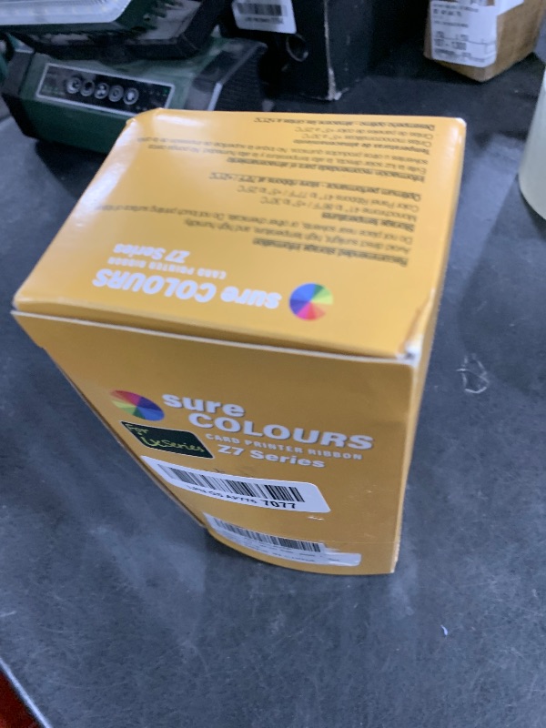 Photo 1 of 800077-742 YMCKO Ribbon, Compatible with zxp Series 7 Printer, Replacement for ix Series 800077-742 Ribbon, 800077-742 Full-Color Ribbon Yields At Least 760 Prints, With 2 Clean Spools, Longer-Lasting
