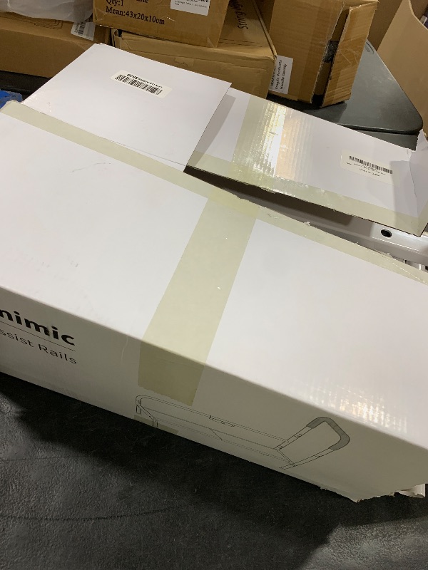 Photo 1 of Josmimic Bed Step Stool for Adults, Bedside Steps for Elderly Seniors with Non-Slip Handle & LED Light, Stable Assist Rail for High Beds
