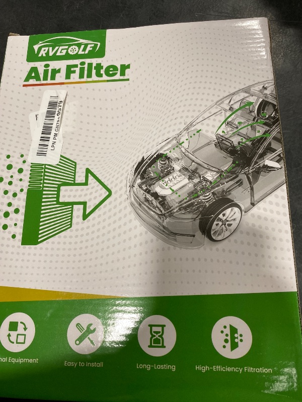 Photo 1 of RVgolf Engine+Cabin Air Filters Set Fit for 2019-2025 RAV4 Hybrid, 2018-2025 2026 Camry Hybird, 2020-2025 Highlander Hybrid Engine Air Filter Automotive Accessories CF12157 CA12289