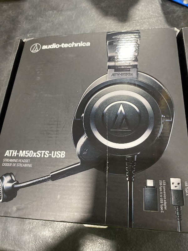 Photo 1 of Audio-Technica ATH-M50xSTS-USB StreamSet Streaming Headset
