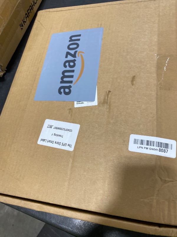 View 2 of Privacy Garage Door Screen for 1 Car Garage 8x7FT, Blackout Magnetic Screen Door with Retractable Mesh&Heavy Duty Weighted Bottom, Easy Assembly&Pass for Garage/Patio (Black, 8X7FT)