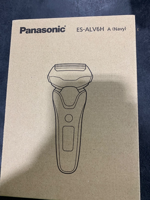 Photo 1 of Panasonic ARC5 Electric Razor for Men Face, Wet & Dry Shavers for Men with Foil Shaver, Pop-Up Trimmer, Ultra-Fast 5-Blade, Smart Shave Sensor, 16D Flexible Pivoting Head - ES-ALV6HA (Navy)