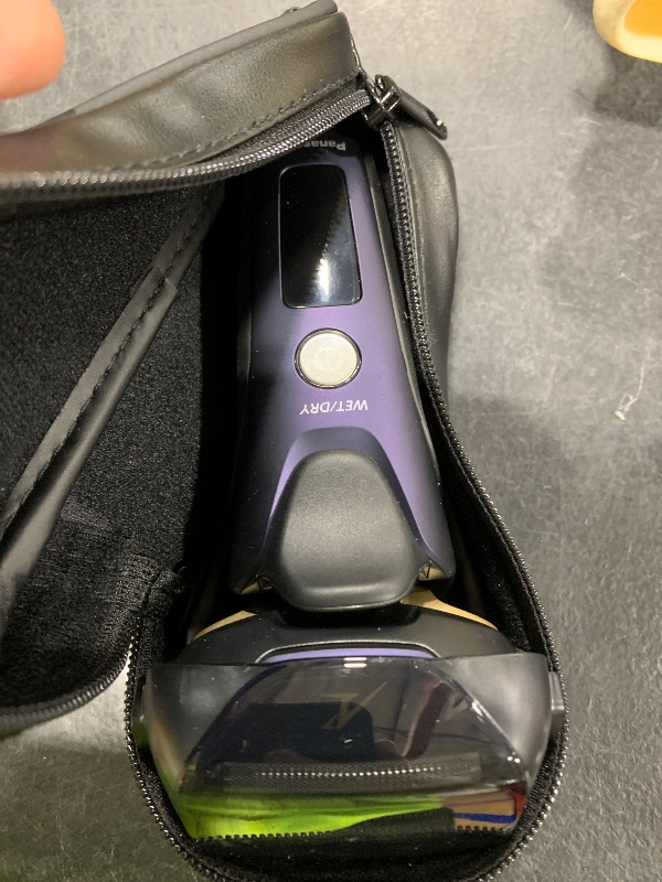 Photo 1 of Panasonic ARC5 Electric Razor for Men Face, Wet & Dry Shavers for Men with Foil Shaver, Pop-Up Trimmer, Ultra-Fast 5-Blade, Smart Shave Sensor, 16D Flexible Pivoting Head - ES-ALV6HA (Navy)