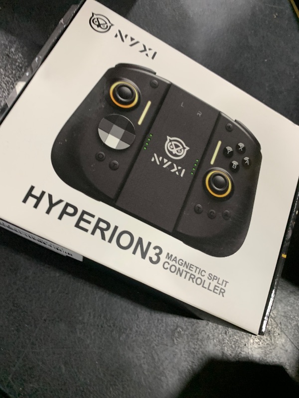 Photo 1 of NYXI Hyperion 3 Switch 2 Controller – World's First Third-Party Wireless Controller for Switch 2, Hall Effect Joystick, 9-Axis Gyro, Full Mechanical Buttons, Dual Back Buttons & Adjustable Vibration (Black)
