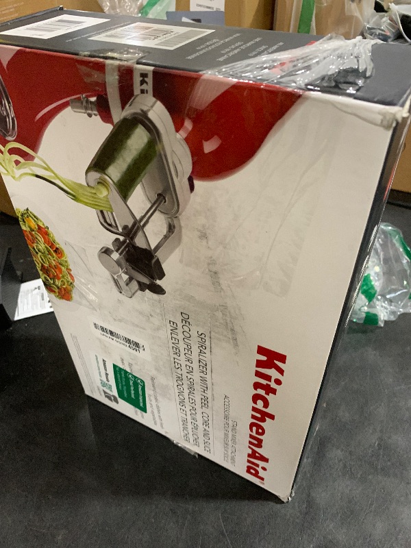 Photo 1 of KitchenAid Stand Mixer Attachment, KSM1APC Fruit and Vegetable Spiralizer