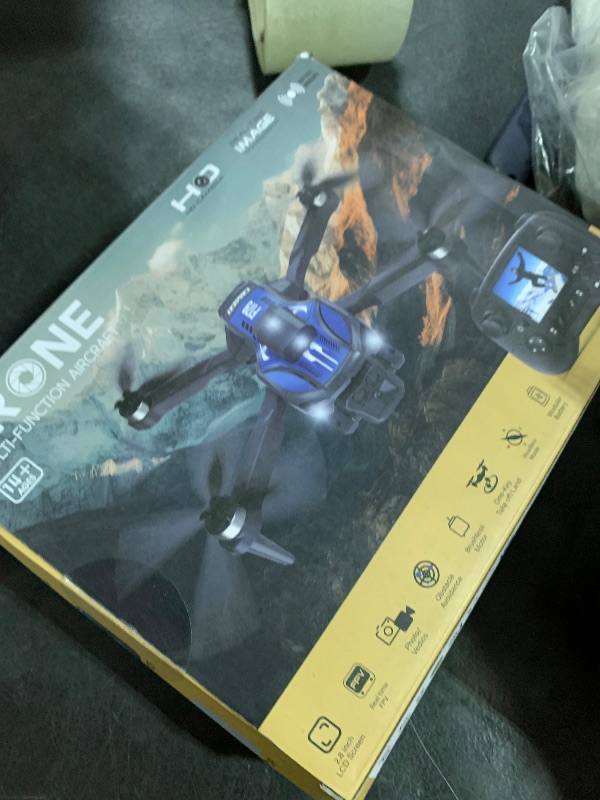 Photo 1 of Foldable Drone with 1080P Camera & 2.8" LCD Screen, Obstacle Avoidance Drone, Brushless Motor, FPV WiFi Quadcopter, Optical Flow Positioning, Trajectory Flight, 16min Flight Time, for Adults/Beginners