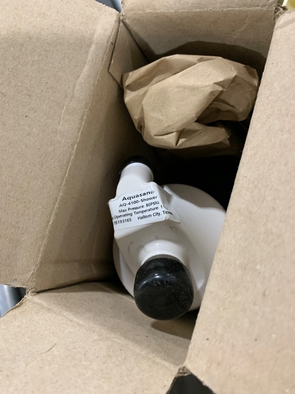 Photo 1 of Aquasana Shower Filter | Dermatologist-recommended for softer, healthier skin & hair | Proven to reduce 90% of chlorine for 6 months | High pressure | Use your own shower head | AQ-4100NSH