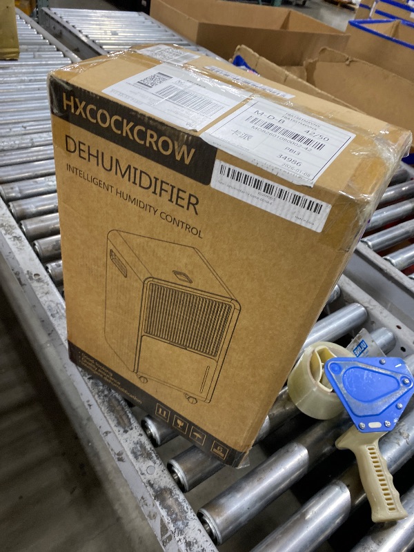 Photo 1 of HXCOCKCROW Dehumidifier for Home Basement, 17 Pints Dehumidifiers with Drain Hose for 550 Sq. Ft Bedroom Bathroom Small Room RV, 3 Working Modes, Smart Humidity Control, 24H Timer, Auto Defrost