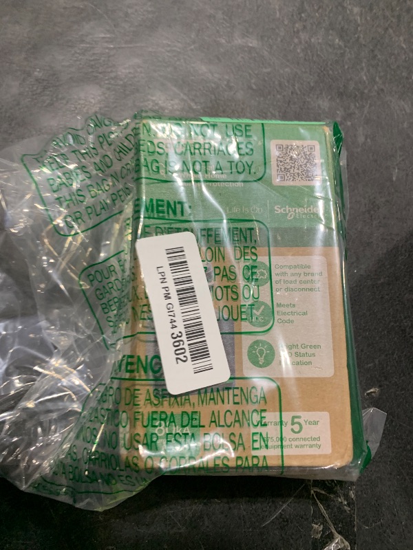 Photo 1 of Square D HEPD80 Universal Whole House Surge Protection Device, 1-Phase, 3-Wire for 120/240V, 80kA