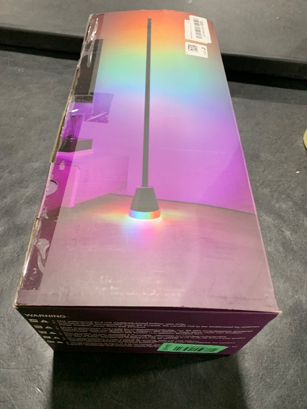 Photo 1 of Keepsmile Smart RGB LED Corner Floor Lamp,172 LEDs Bright Standing Lamps for Living Room with APP and Remote,Modern Floor Lamp with Music Sync and 16 Million Colors, Ambient Lighting for Bedroom
