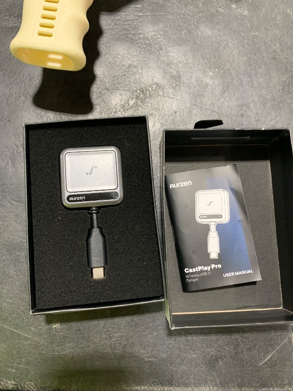 Photo 1 of Aurzen Wireless USB-C Transmitter for Zip Projector, Requires USB-C with DP Alt Mode Output, Compatible with Mobile Phone/Laptop/Tablet/Switch