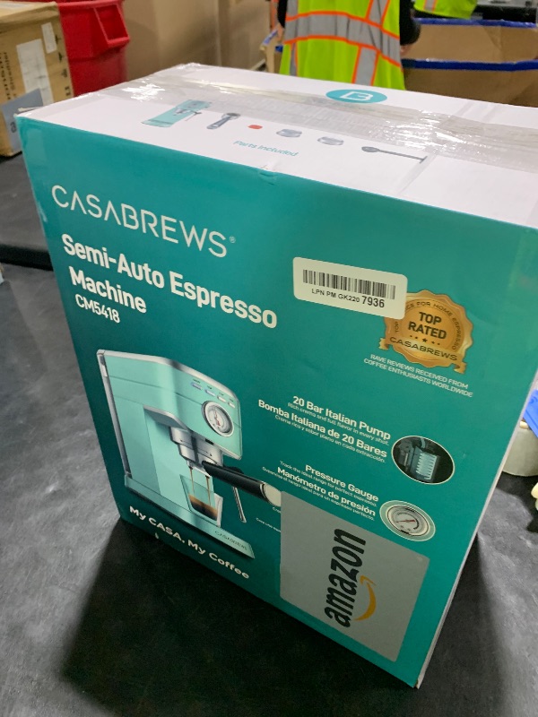 Photo 1 of CASABREWS CM5418 Espresso Machine, Small Coffee Maker with Steam Wand