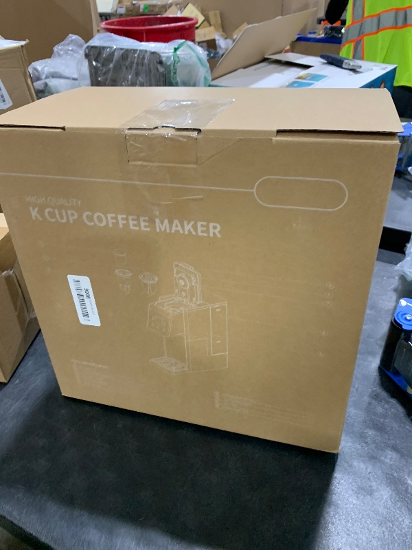 Photo 1 of TWOMEOW Coffee Maker Hot & Iced With Bold Setting,Single Serve Coffee Maker For K Cup And Grounds,52 Oz Removable Water Tank,6-14 Oz Brew Sizes,One Cup Kcup Coffee Machine With Reusable Filter, White