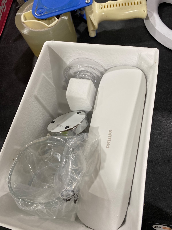 Photo 1 of Philips Sonicare DiamondClean Smart 9500 Electric Toothbrush - Sonic Toothbrush with App, Pressure Sensor, 15 Brushing Settings, Replacement Reminder, USB Charging Travel Case, White, Model HX9923/01