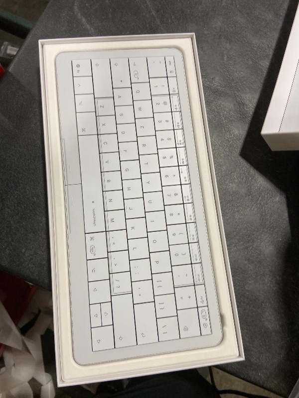 Photo 1 of CLVX S Mac Wireless Keyboard with Trackpad Compact Bluetooth RGB
