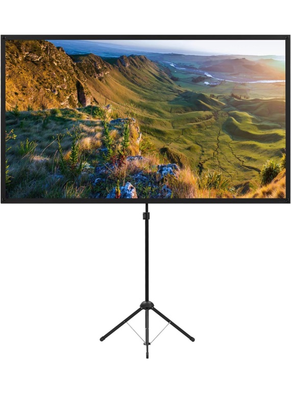 Photo 1 of PROJECTOR SCREEN WITH STAND