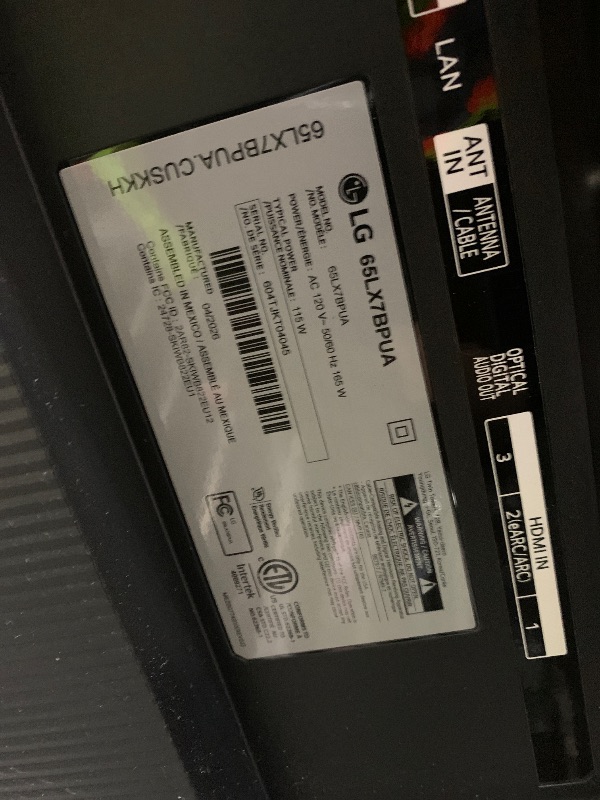 Photo 1 of LG 65-Inch Class Gallery TV QNED AI LX7B Series Mini LED Smart TV with Included Snow White Frame, HDR10, AI Super Upscaling 4K, Filmmaker Mode, Wow Orchestra, Compatible with Alexa (65LX7BPUA, 2026)