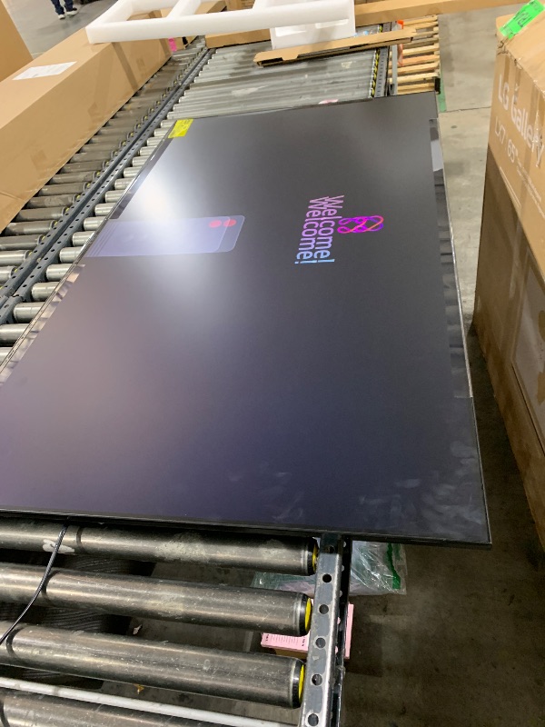 Photo 1 of LG 65-Inch Class Gallery TV QNED AI LX7B Series Mini LED Smart TV with Included Snow White Frame, HDR10, AI Super Upscaling 4K, Filmmaker Mode, Wow Orchestra, Compatible with Alexa (65LX7BPUA, 2026)