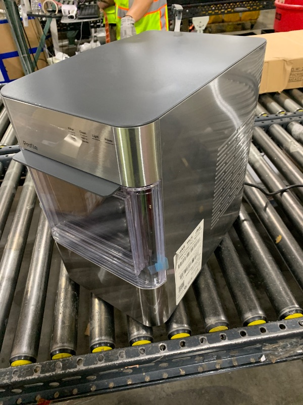 Photo 1 of Visit the Profile Store
GE Profile Opal 2.0 Ultra Nugget Ice Maker with .75 Gallon Side Tank and Scale Inhibiting Filter, Scoop Included, 38 lbs in 24 Hours, Pellet Ice Machine with WiFi & Smart Connected, Stainless Steel