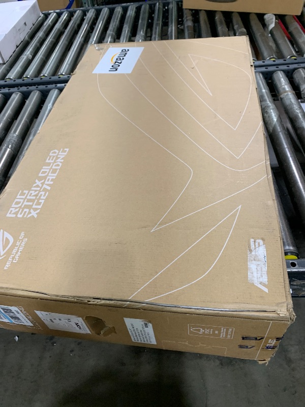 Photo 1 of ASUS ROG Strix 26.5” 1440P QD-OLED Gaming Monitor (XG27ACDNG) -QHD (2560x1440), 360Hz, 0.03ms, Custom Heatsink, OLED Care+, G-SYNC Compatible, 99% DCI-P3, DisplayWidget, AI Gaming, 3yr Warranty