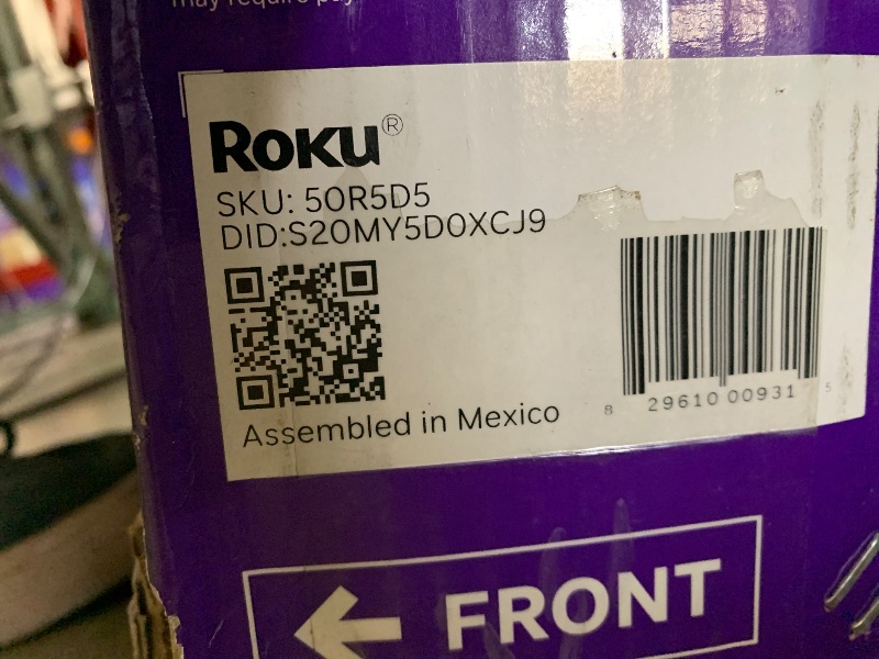 Photo 1 of Roku Smart TV 2026 – 50-Inch Select Series, 4K QLED TV – Roku TV with Voice Remote – Flat Screen QLED Television with Wi-Fi for Streaming Live Local News, Sports, & Movies – Bluetooth Headphone Mode