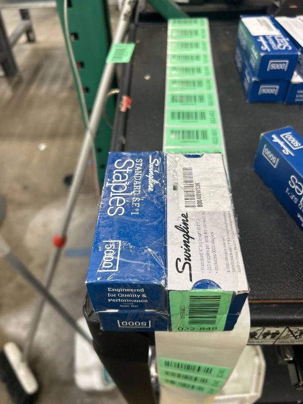 Photo 1 of **4 BOXES** STANDARD STAPLES 5000PK