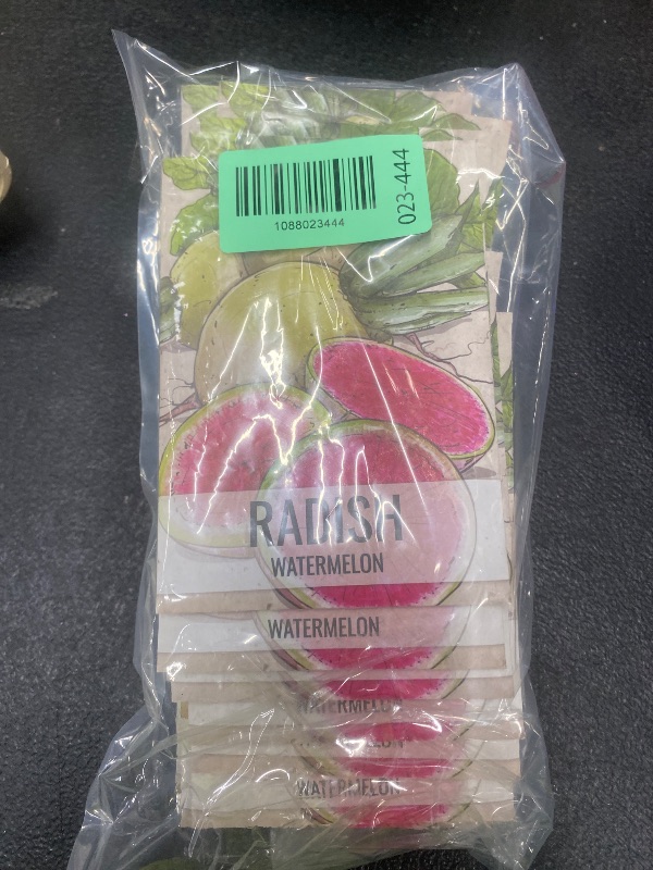 Photo 1 of **16 SEED PACKETS** Seed Needs Watermelon Radish Seeds (1 Pack)