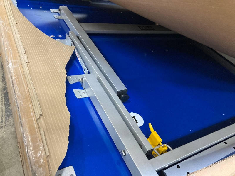 Photo 1 of **Missing pieces and damaged**JOOLA J500X Outdoor Performance Table Tennis Table – High Strength & Hardness CMF Surface for Stable Bounce – Durable, Waterproof & UV Resistant 12mm Top – All-Weather Indoor/Outdoor Ping Pong Table