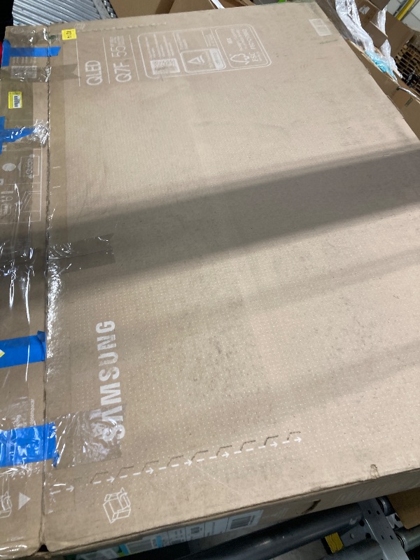 Photo 1 of *** NO RETURN **Samsung 55-Inch Class QLED Q7F Series Samsung Vision AI Smart TV (2025 Model, 55Q7F) Quantum HDR, Object Tracking Sound Lite, Q4 AI Gen1 Processor, 4K upscaling, Gaming Hub, Alexa Built-in