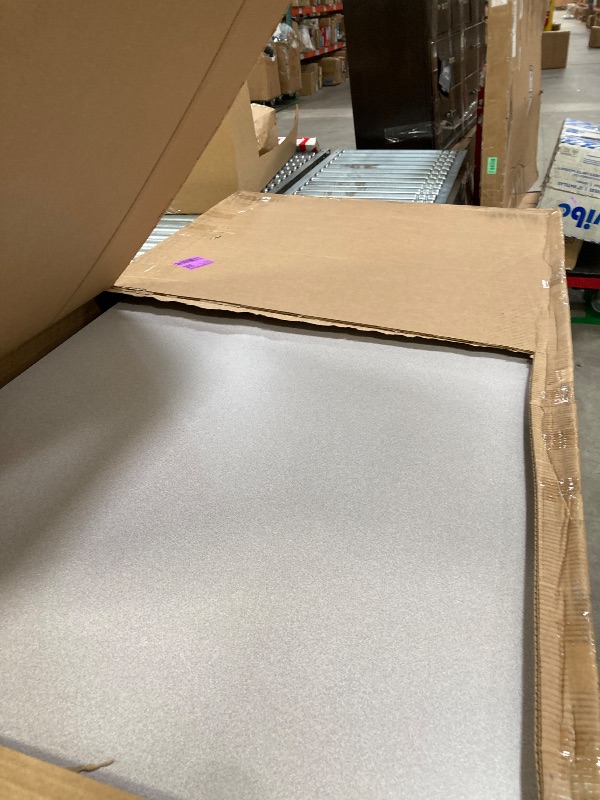Photo 1 of is ***it's broken at the tip broken ***Correll 30"x60" Rectangular, Classroom Dry Erase/Markerboard Top, Activity Table, Adjustable Height, White Durable High Pressure Laminate, School Furniture
