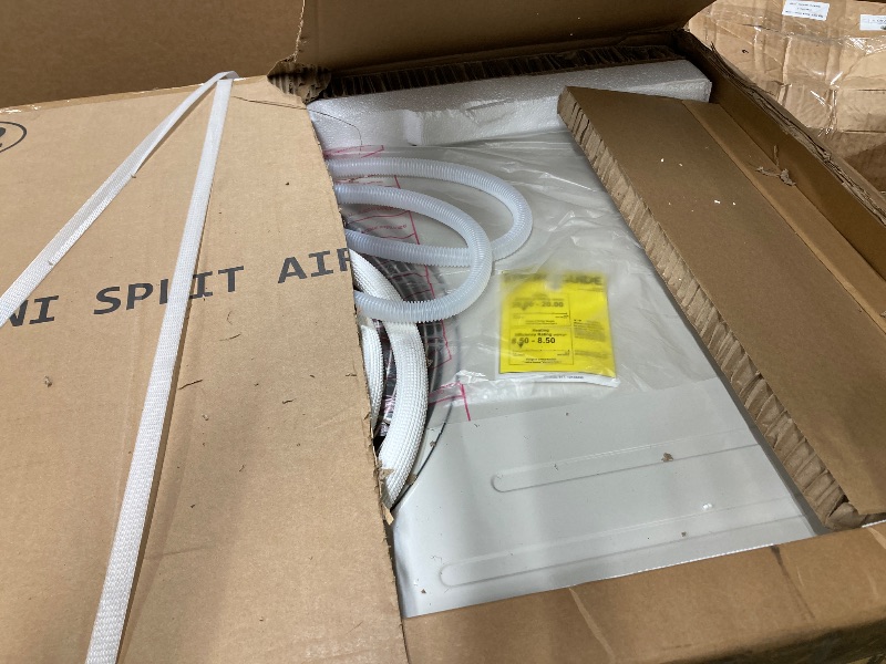 Photo 1 of **missing 1/2 only one box ***YITAHOME 20 SEER2 18000 BTU Mini Split AC/Heating System, 208-230V Pre-charged Air Conditioner Heat Pump, Energy Efficient Inverter Split Unit AC, Compatible with Wifi & Alexa, Cool Up to 1250 Sq. Ft
