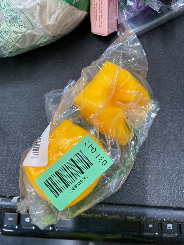Photo 1 of *1 damaged* 2Pcs ?Yellow Cheese Squishy Soft Cheese Squeeze Slow Rising Soft Squeeze Fidget Toy Help for Relax,Focus, Sensory Stress Balls