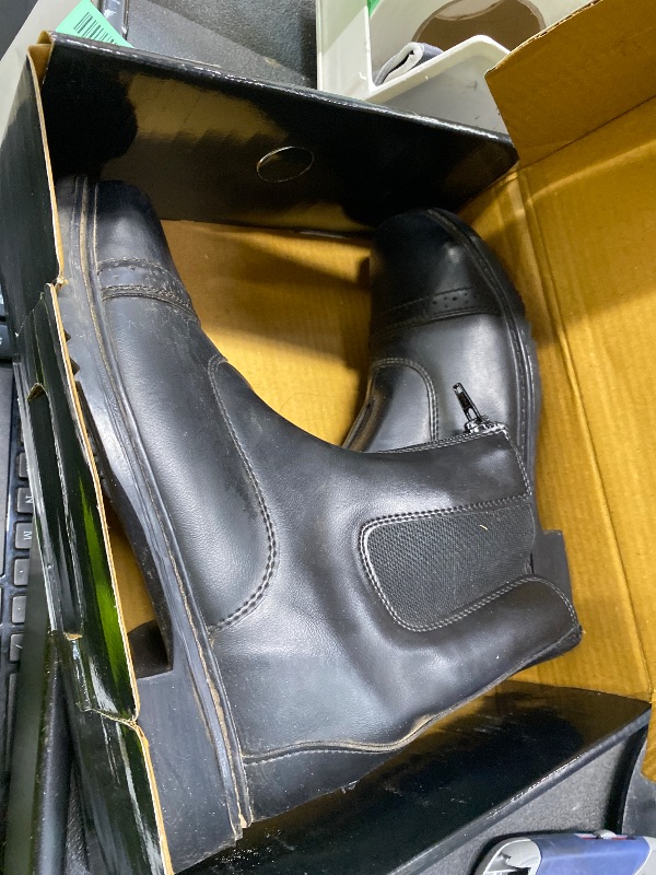 Photo 1 of *USED/DIRTY* TuffRider Women's Starter Front Zip Paddock Boots, Black, 8.5