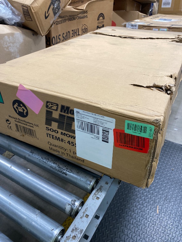 Photo 1 of *Box damaged* MoJack HDL500 45501 Hydraulic Lift Jack, 500 lb, ZTR & Rider, Locking Bar