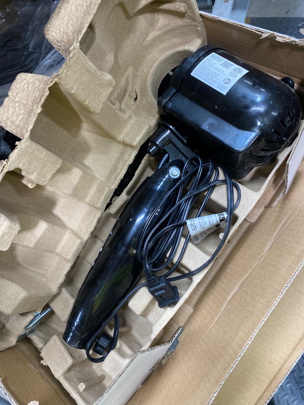 Photo 1 of *Dirty* BLACK+DECKER 16" Oscillating Pedestal Fan with Remote, BFSR16B, Black