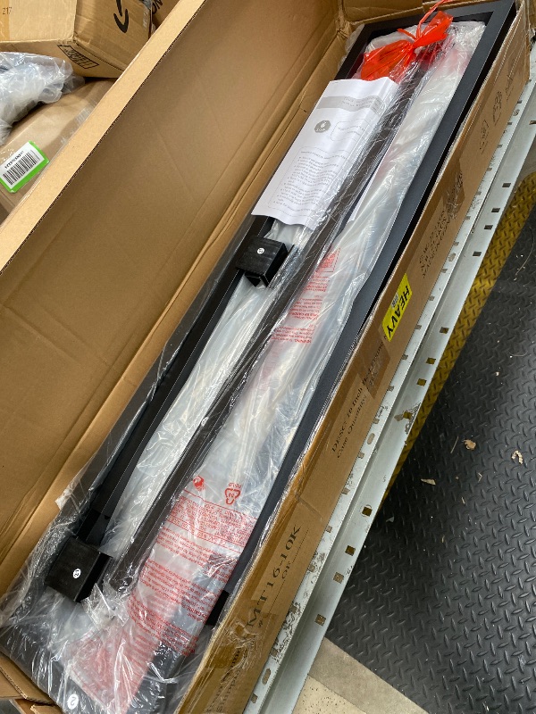 Photo 1 of *HEAVY* Bilily 10 Inch King Bed Frame with Round Corner, Heavy Duty 3500 LBS Steel Slats Support with Mattress Slide Stopper, No Box Spring Needed, Noise Free, Easy Assembly