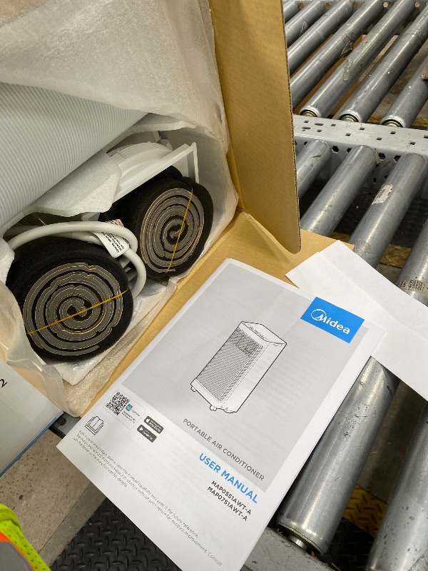 Photo 1 of *Damage to back* Midea 8,500 BTU ASHRAE Portable Air Conditioner, Cools up to 150 Sq. Ft.