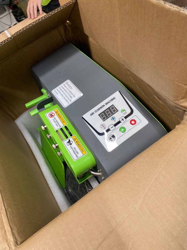 Photo 1 of ?Upgraded?LDS Air Cushion Machine Air Pillow Maker Air Bags Packing Machine Air Cushion Speed 52 Ft/Min max Heating Up Fastly in 15 Seconds D10